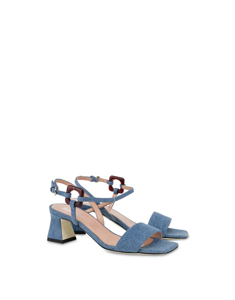 Sandali in denim Between The Lines DENIM, 37, Pollini miniatura 2