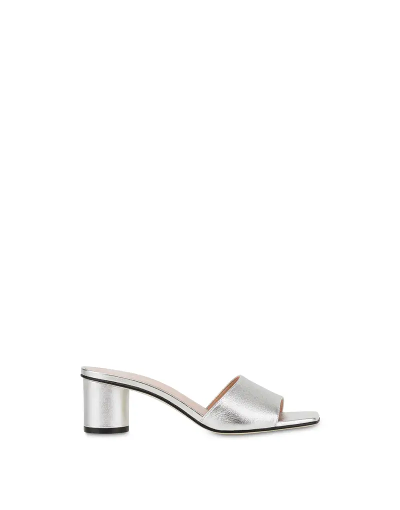 Sandali in nappa laminata Sunset ARGENTO, 40, Pollini