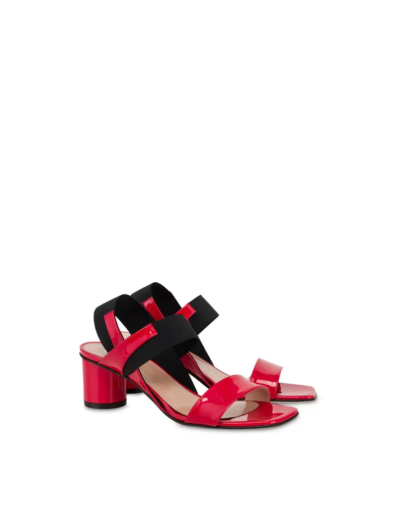 Sandali In Vernice Con Elastici Swallow FLAME, 38, Pollini miniatura 2