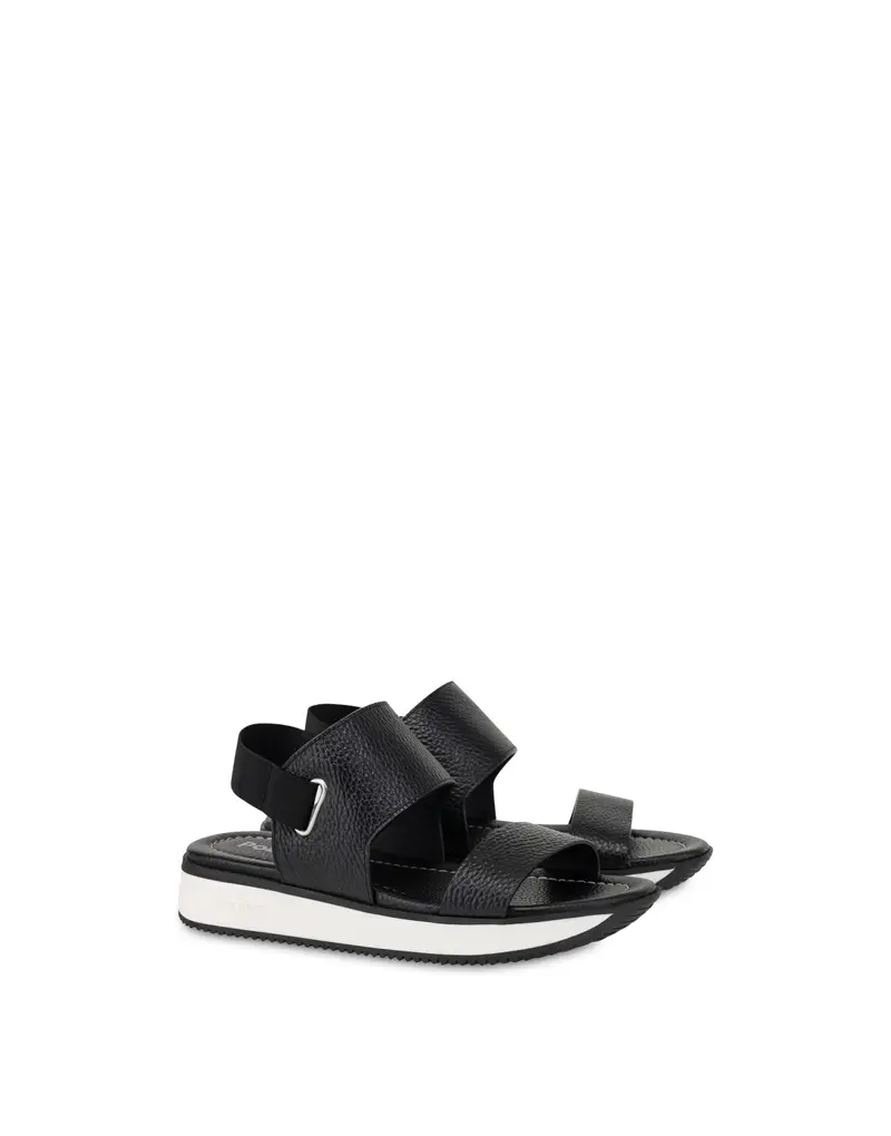 Sandali in vitello con elastico Walking Nature BLACK, 41, Pollini miniatura 2