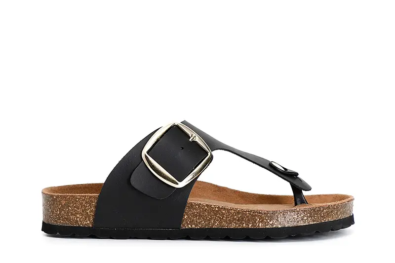 Cafè Noir Sandali infradito Donna Nero 1413635