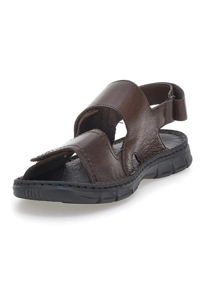 Sandali Marrone Con Chiusura a Strappo Pittarello Eco 7163 miniatura 3