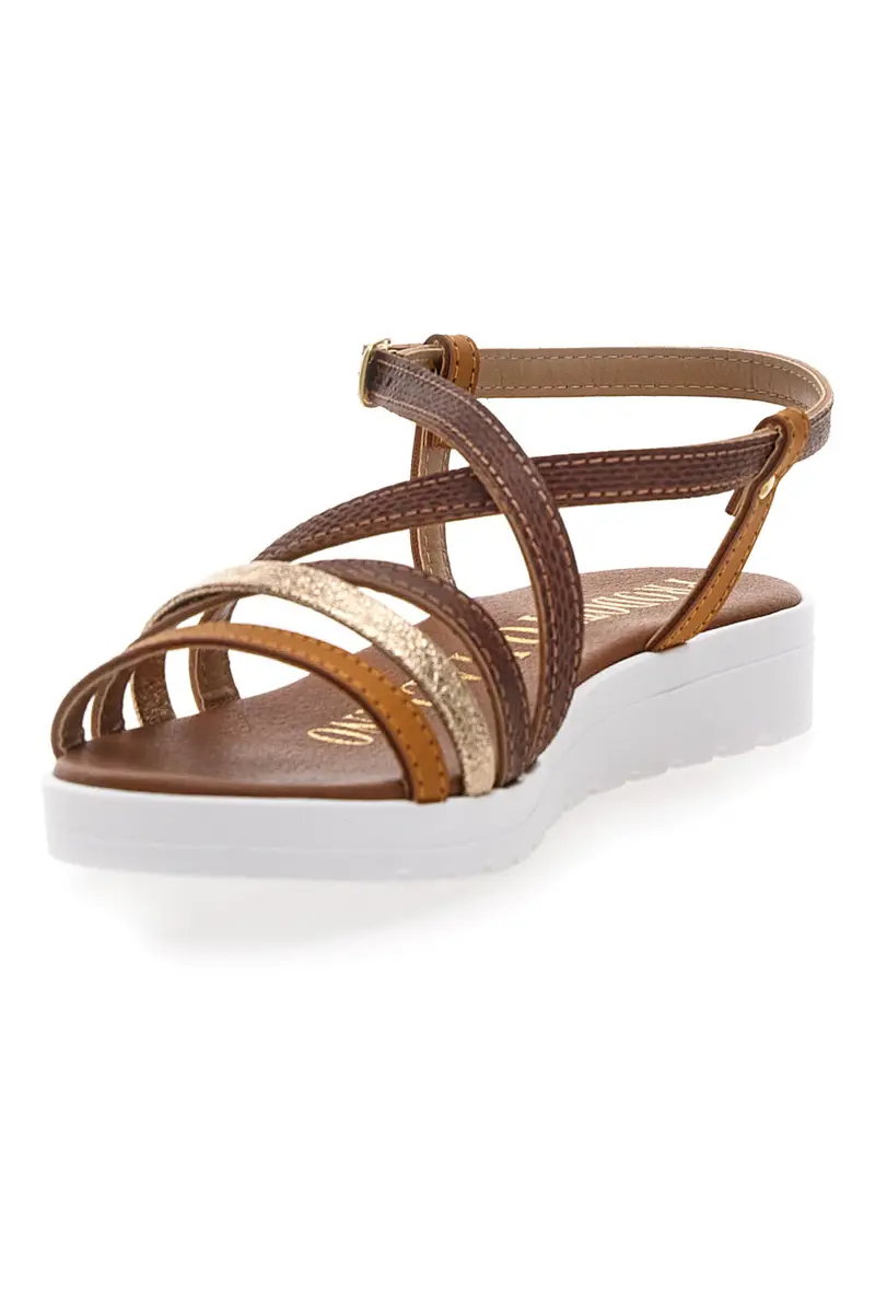 Sandali Marroni con Cinturino Mio Tempo 8103 miniatura 3