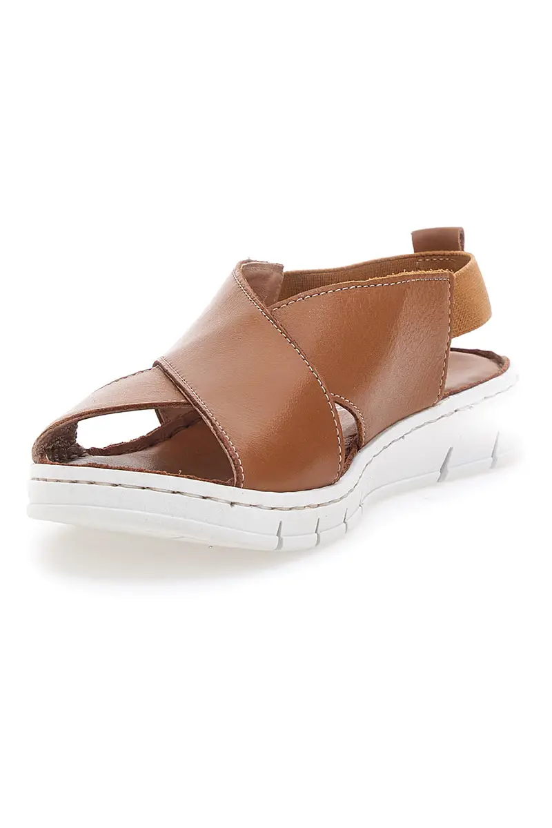 Sandali Marroni con Elastico Posteriore e Tomaia in Pelle PITTARELLO FOCUS 3324229 miniatura 3