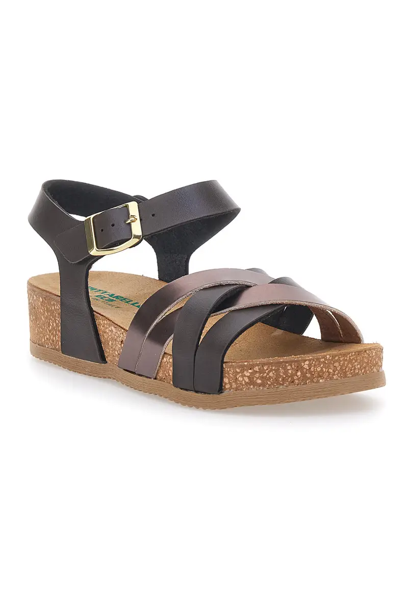 Sandali Marroni con fasce incrociate PITTARELLO ECO 293A850SR miniatura 2