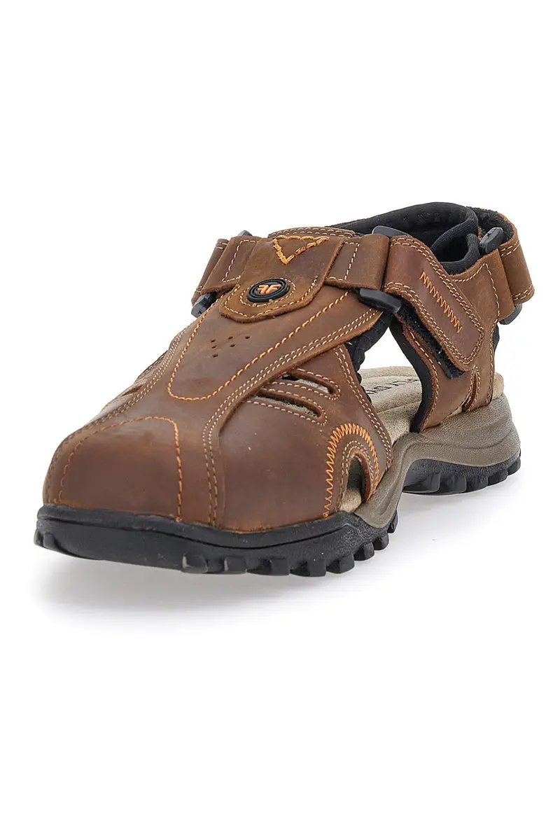 Sandali Marroni Con Punta Chiusa Fly Dinamic 99 miniatura 3