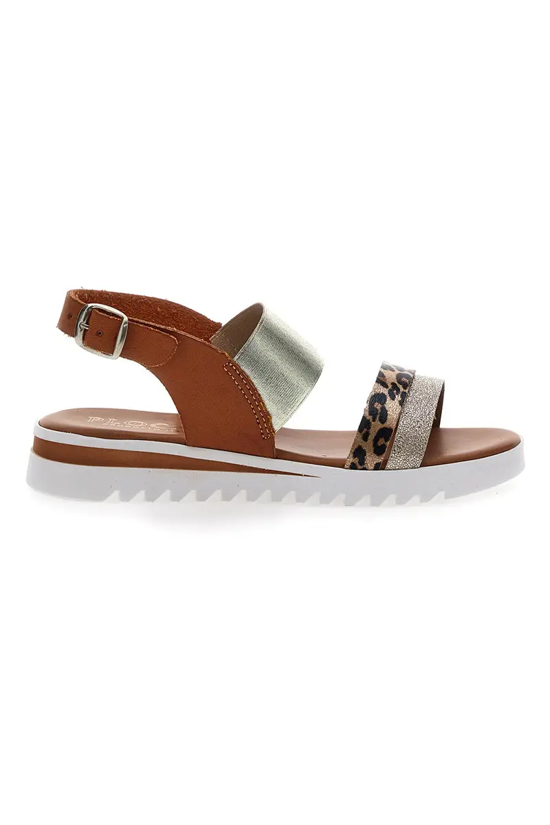 Sandali Marroni Made In Italy Plocadi 008