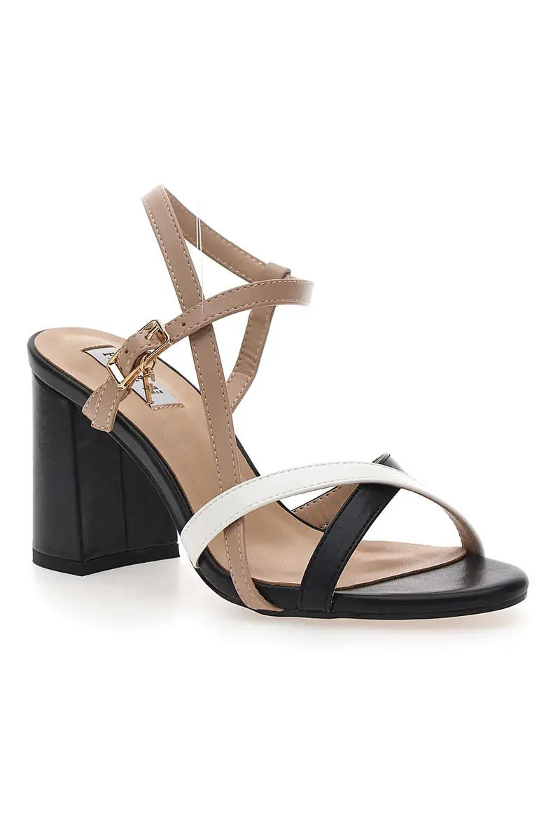 Sandali multicolor con tacco largo Ferrè F320 miniatura 2