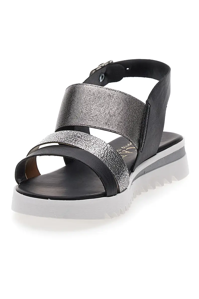 Sandali Neri Made in Italy Plocadi 008 miniatura 3