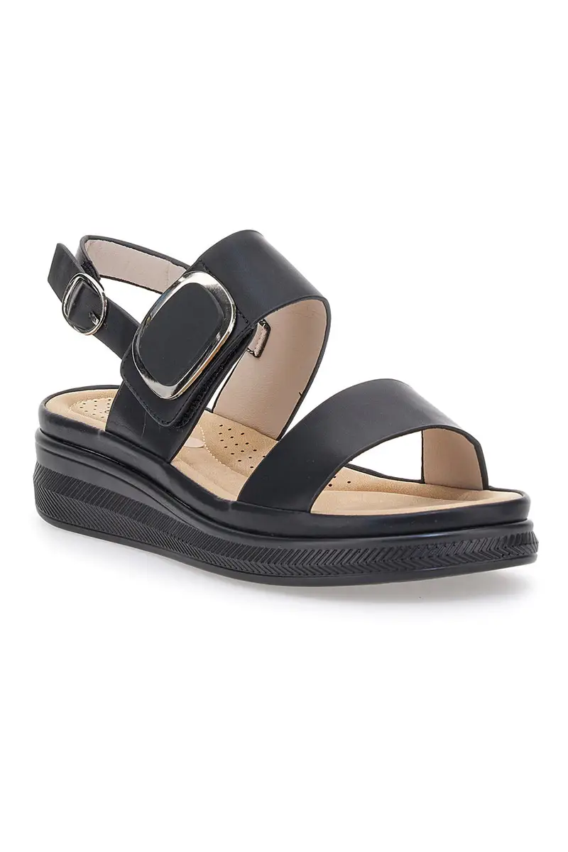 Sandali Nero Con Platform Energy 463 miniatura 2