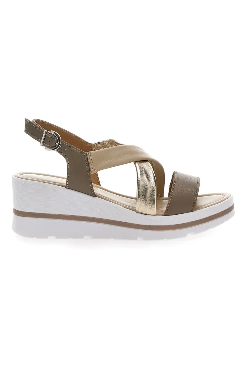 Sandali Oro con Platform Pittarello 191004