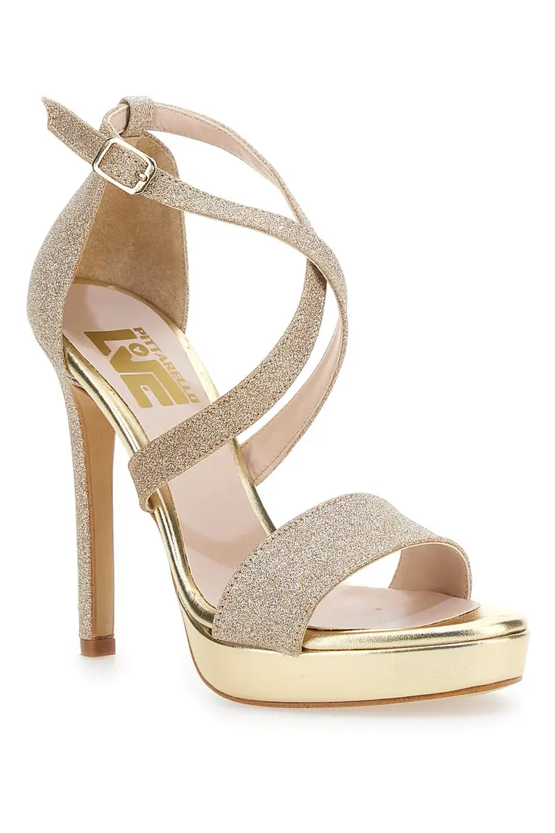 Sandali Pittarello Love 2450 Platino miniatura 2