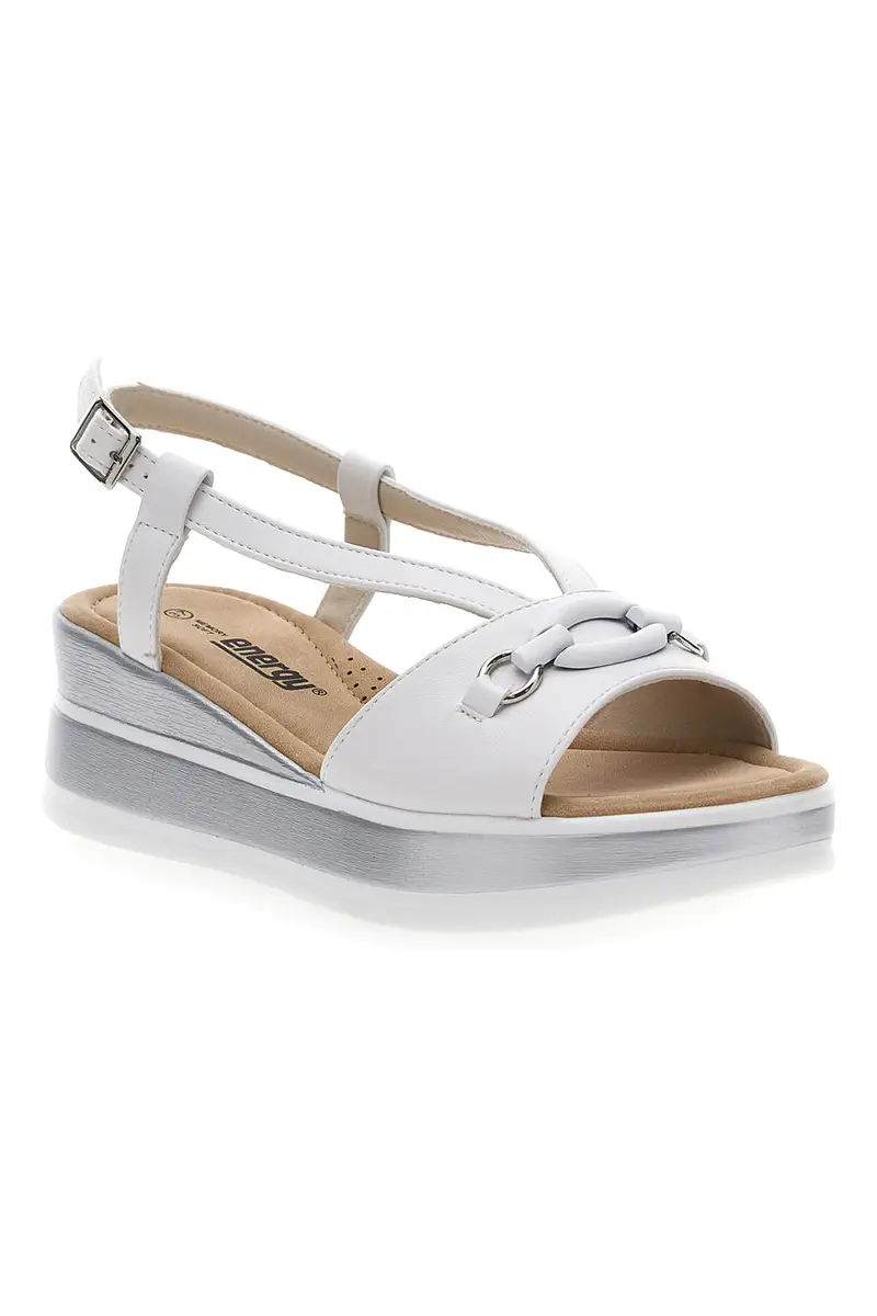 SANDALI PLATFORM BIANCHI ENERGY E477 miniatura 2