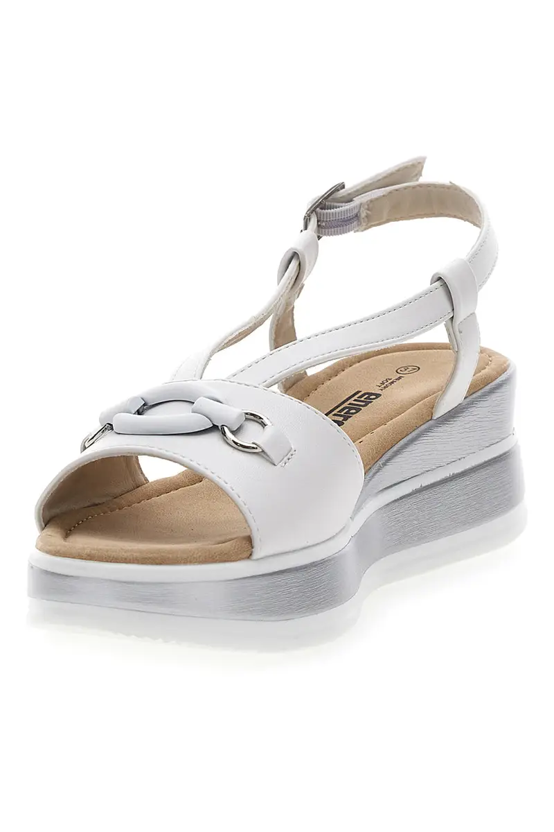 SANDALI PLATFORM BIANCHI ENERGY E477 miniatura 3