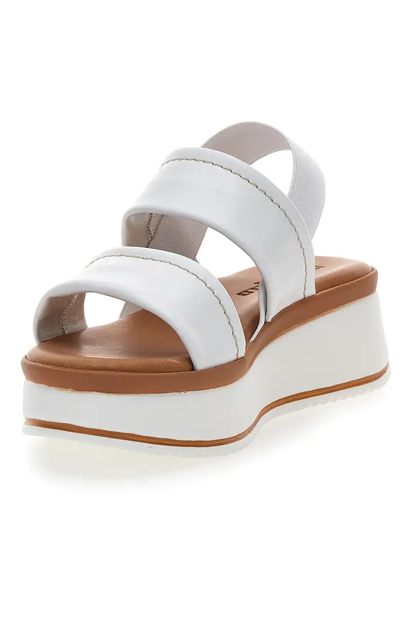 Sandali Platform Bianchi Pittarello 44874 miniatura 3