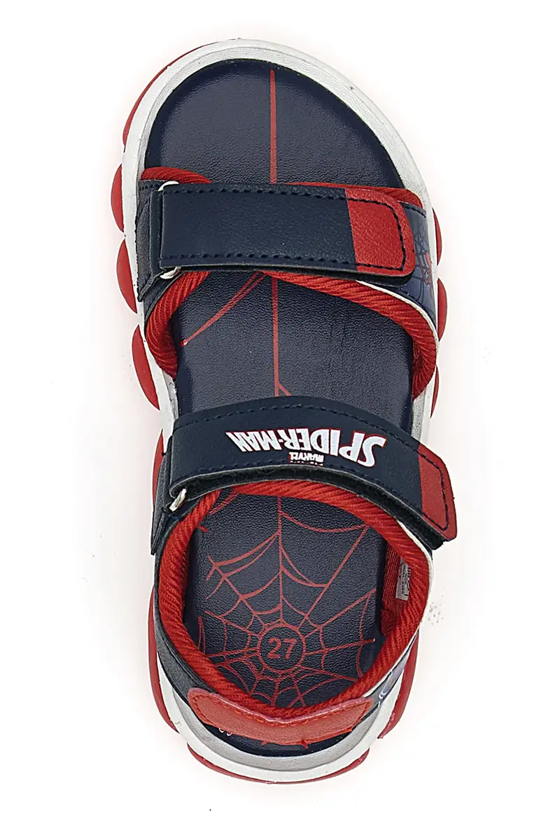 Sandali rossi con luci e stampa Spider-Man 19SP3N02LA miniatura 3