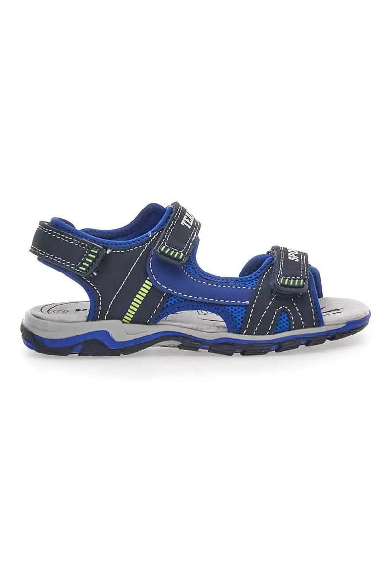 Sandali sportivi con velcro blu Pitt Kids143691
