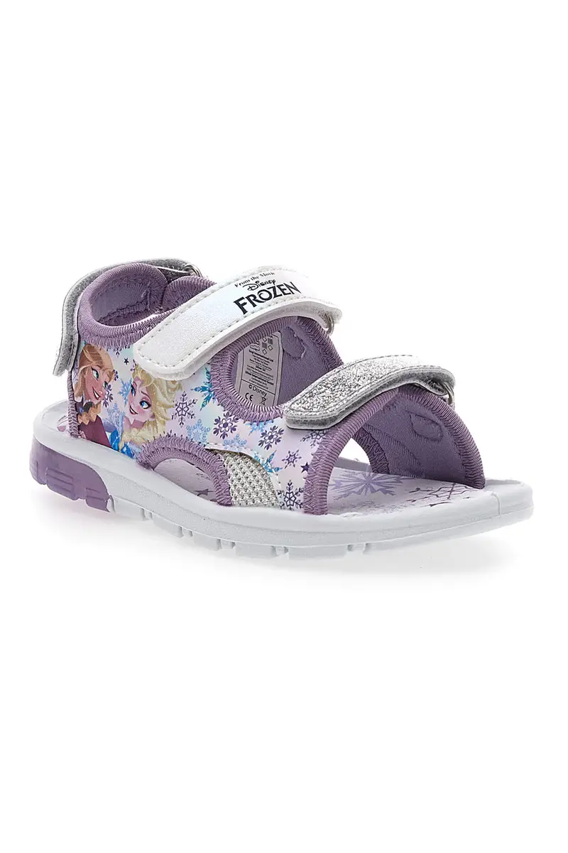 Sandali Viola e Argento con Strappi Disney Frozen 4310486 miniatura 2
