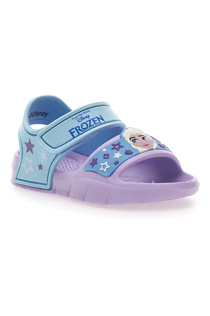 Sandali Viola e Azzurri Con Strappo Frozen D4310619S miniatura 3