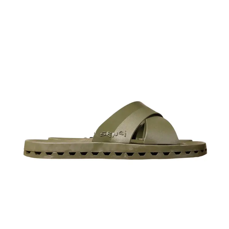 Sandalo amalfy city khaki