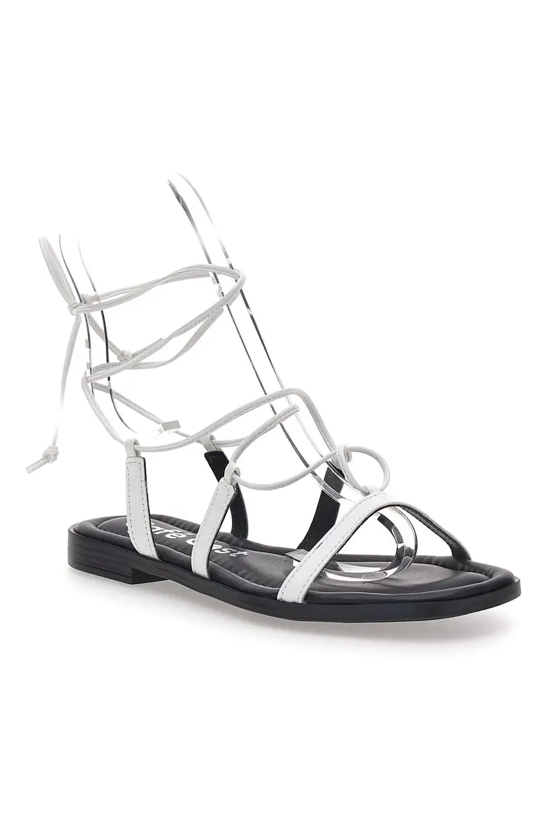 Sandalo Bianco Alla Romana CAFE' COST MK3614100 miniatura 2