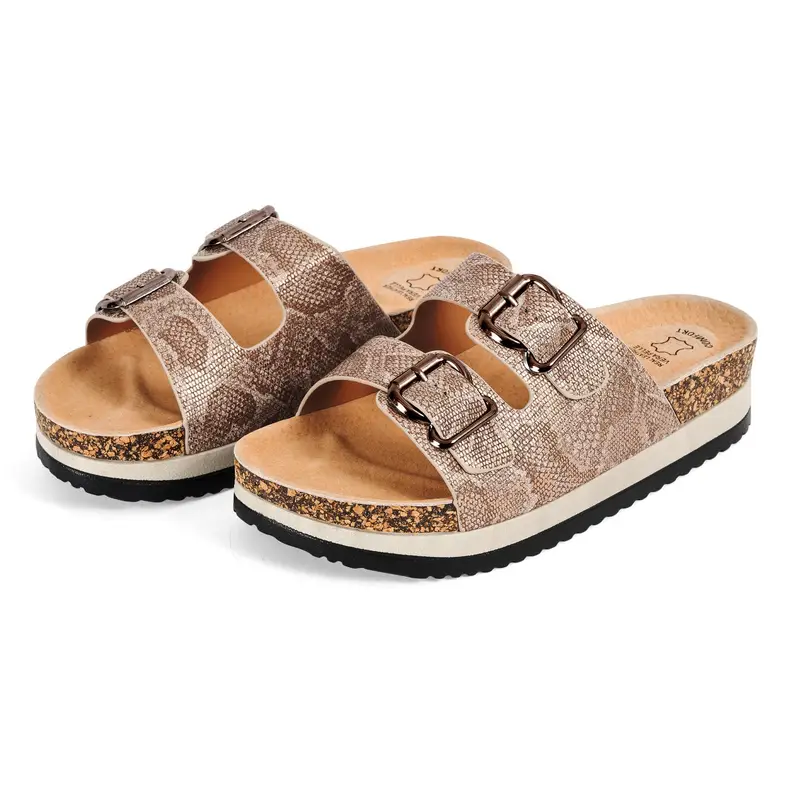 Sandalo Platform Pitonato