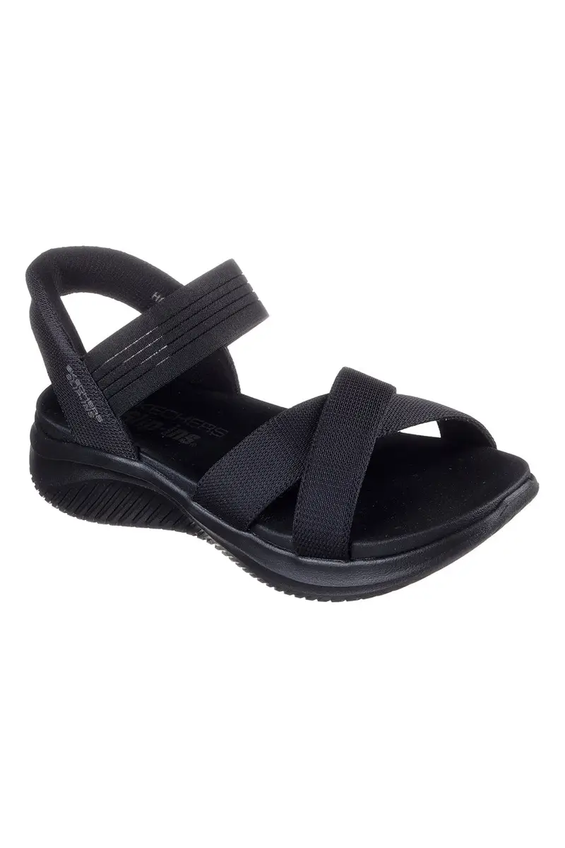 Sandalo Slingback Vegani neri Skechers Ultra Flex 3.0 - Never Better miniatura 2
