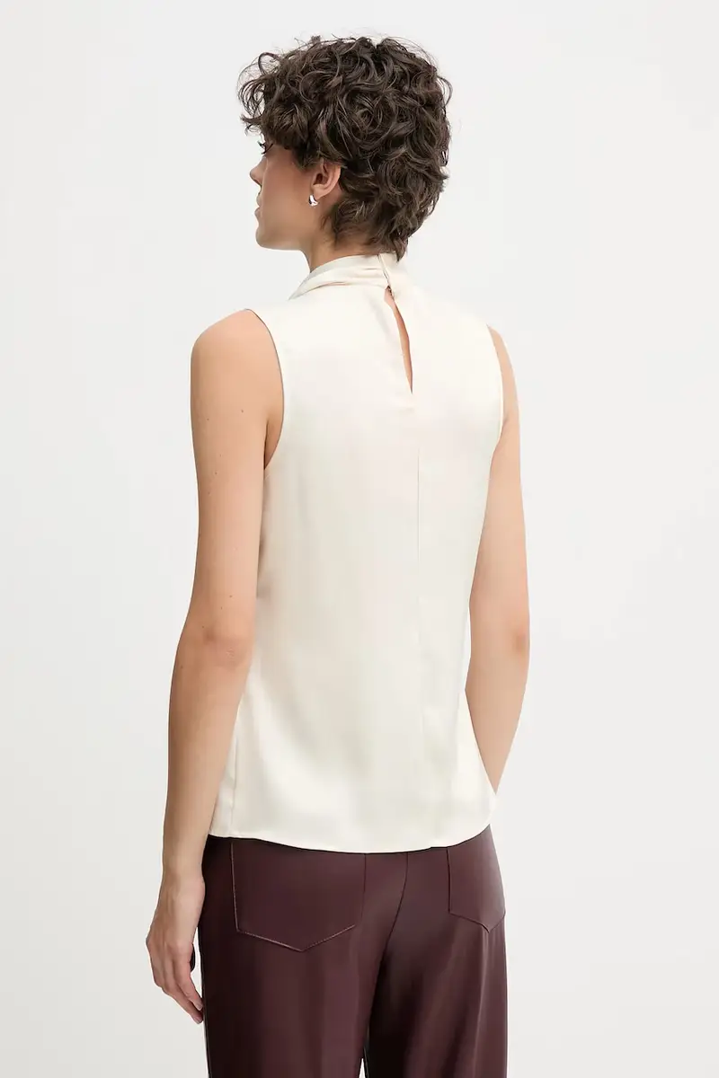 camicetta donna colore beige S22YBFLOGICA miniatura 3