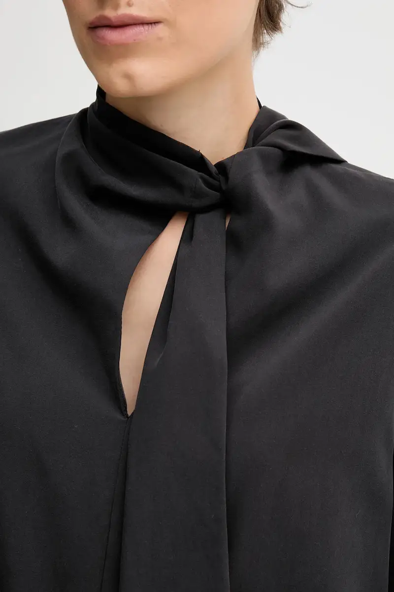 camicetta donna colore nero S165YBFCRUSCA miniatura 5