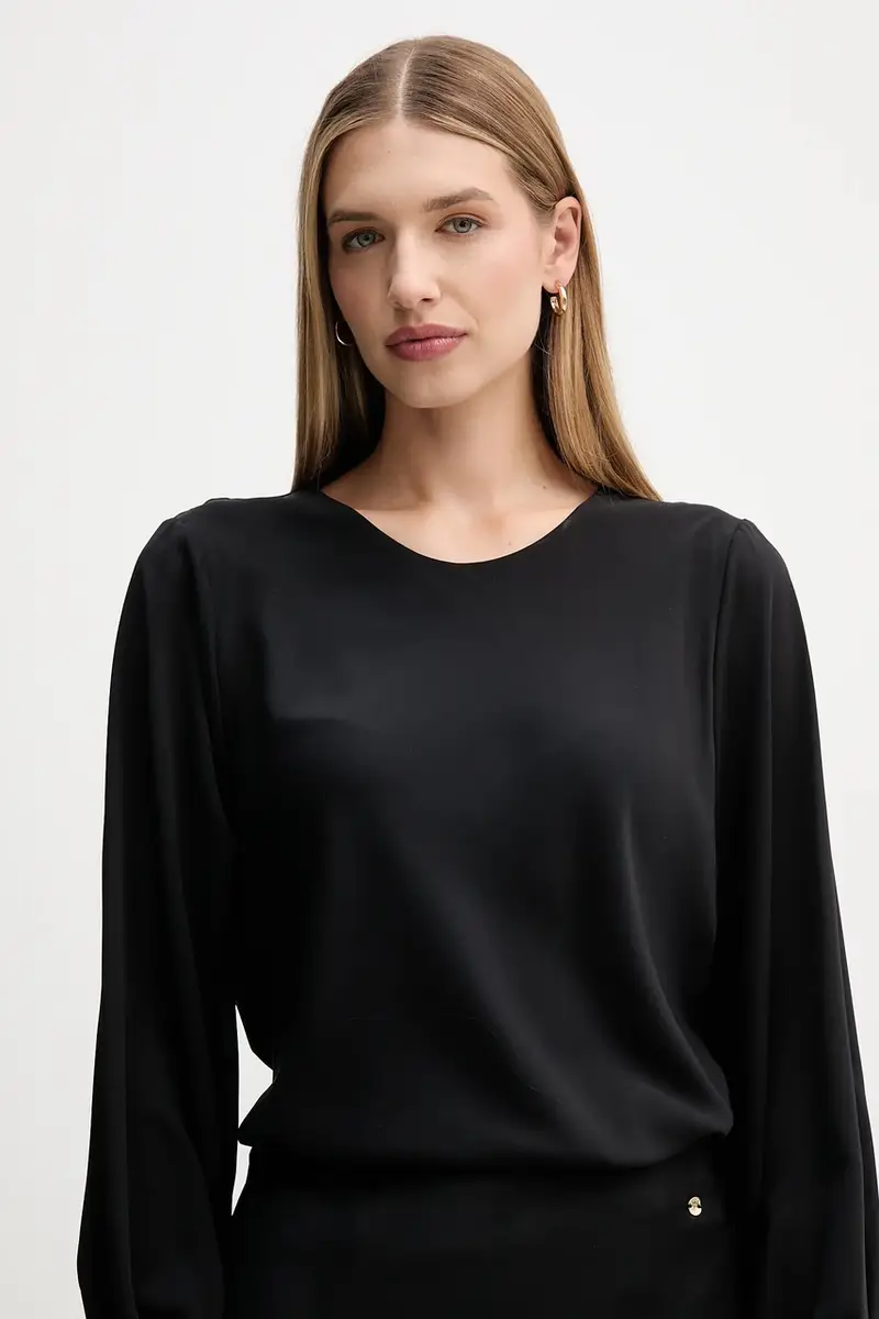 camicetta donna colore nero S7YBFMOSCARDINI miniatura 4