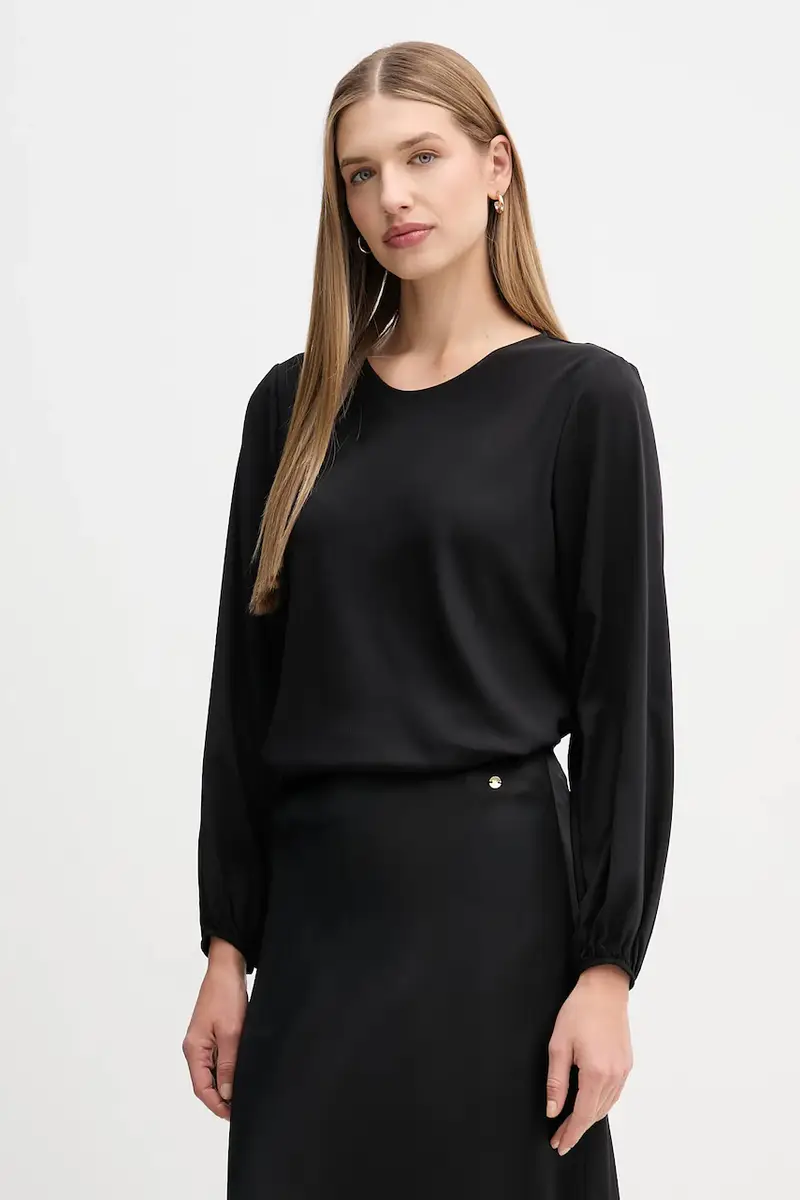 camicetta donna colore nero S7YBFMOSCARDINI