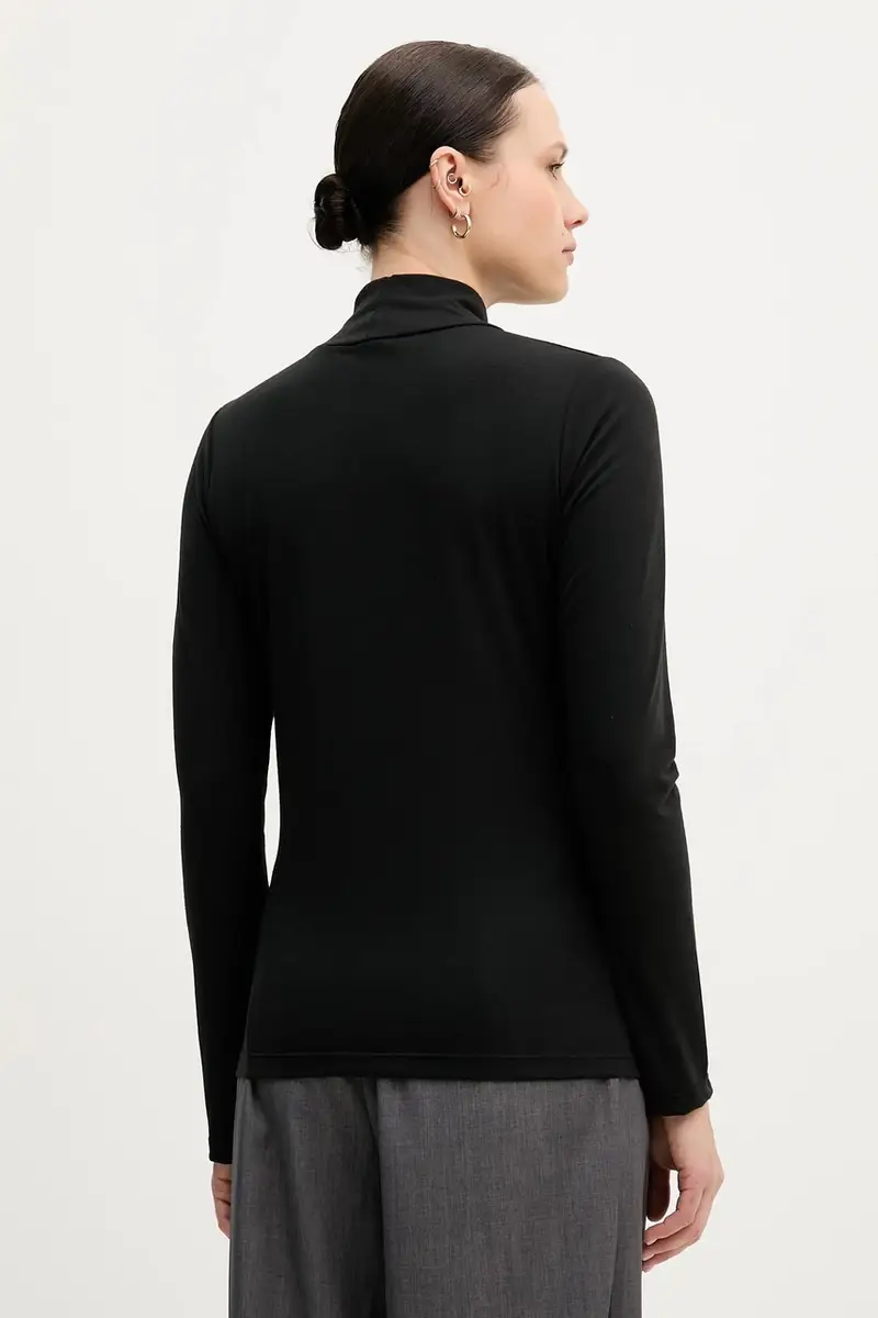 camicia a maniche lunghe colore nero S98YBFSENSO miniatura 3