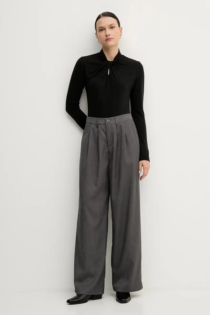 camicia a maniche lunghe colore nero S98YBFSENSO miniatura 4