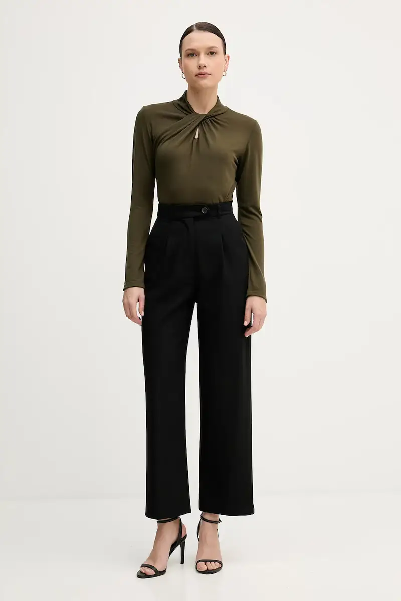 camicia a maniche lunghe colore verde S98YBFSENSO miniatura 2