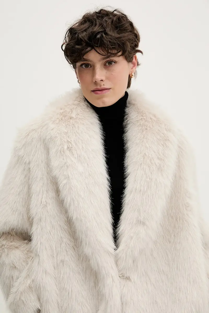 cappotto colore beige S15YBFGENNY miniatura 4