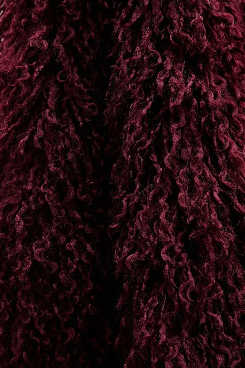 cappotto colore granata S31YBFPONGO miniatura 5