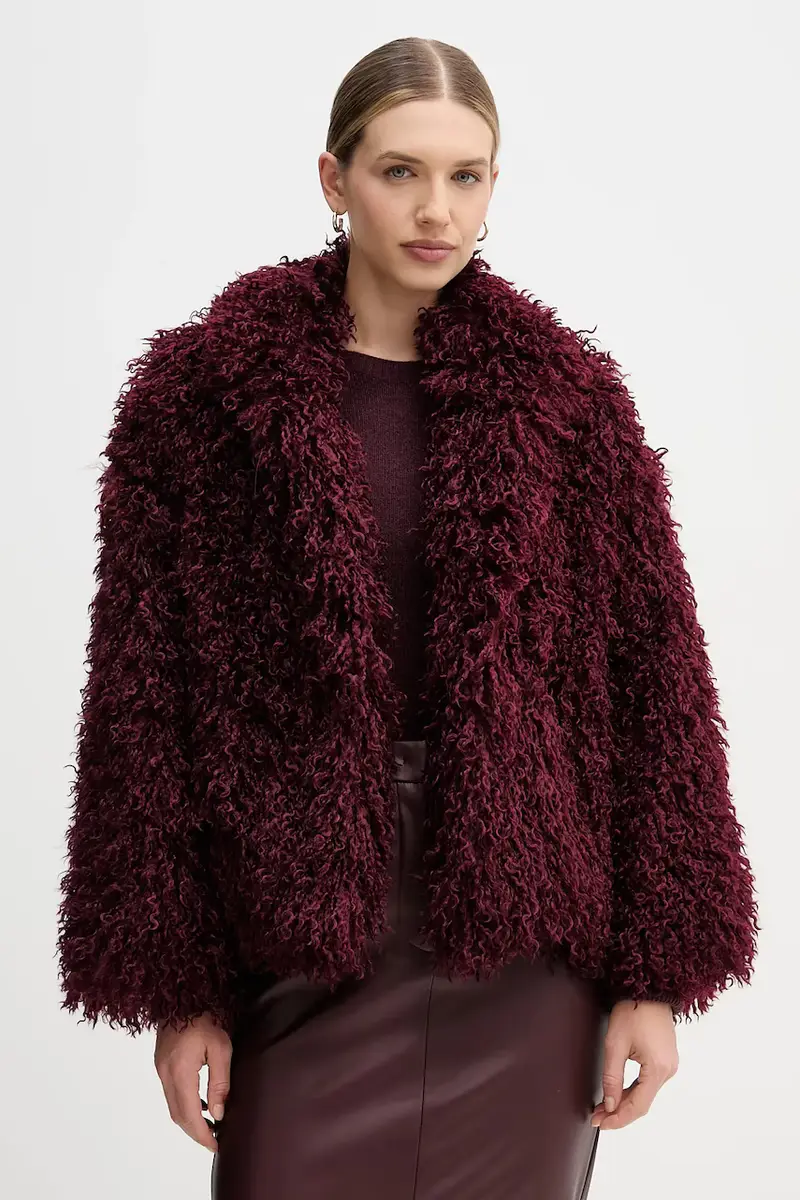 cappotto colore granata S31YBFPONGO