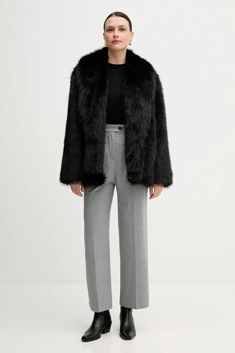 cappotto colore nero S15YBFGENNY miniatura 2