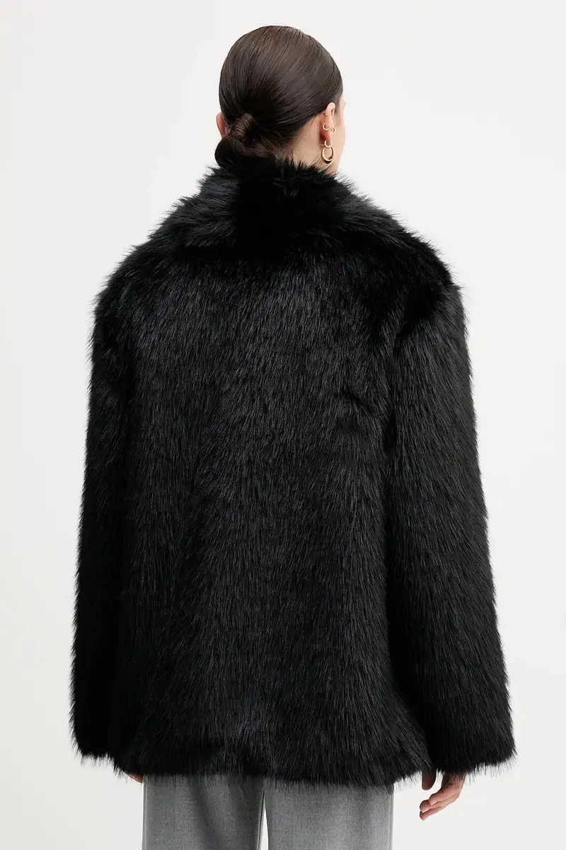 cappotto colore nero S15YBFGENNY miniatura 3