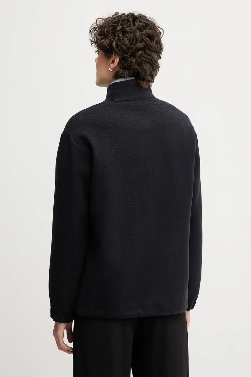 giacca colore blu navy S95YBFCEDRO miniatura 3