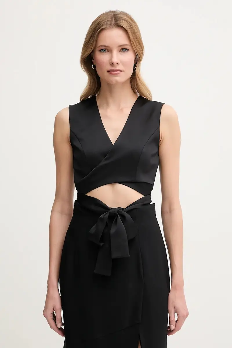 gilet colore nero S23XBEBARMAN