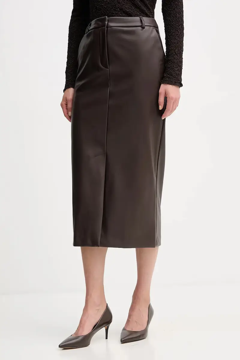 gonna colore marrone S15YBFRIBES