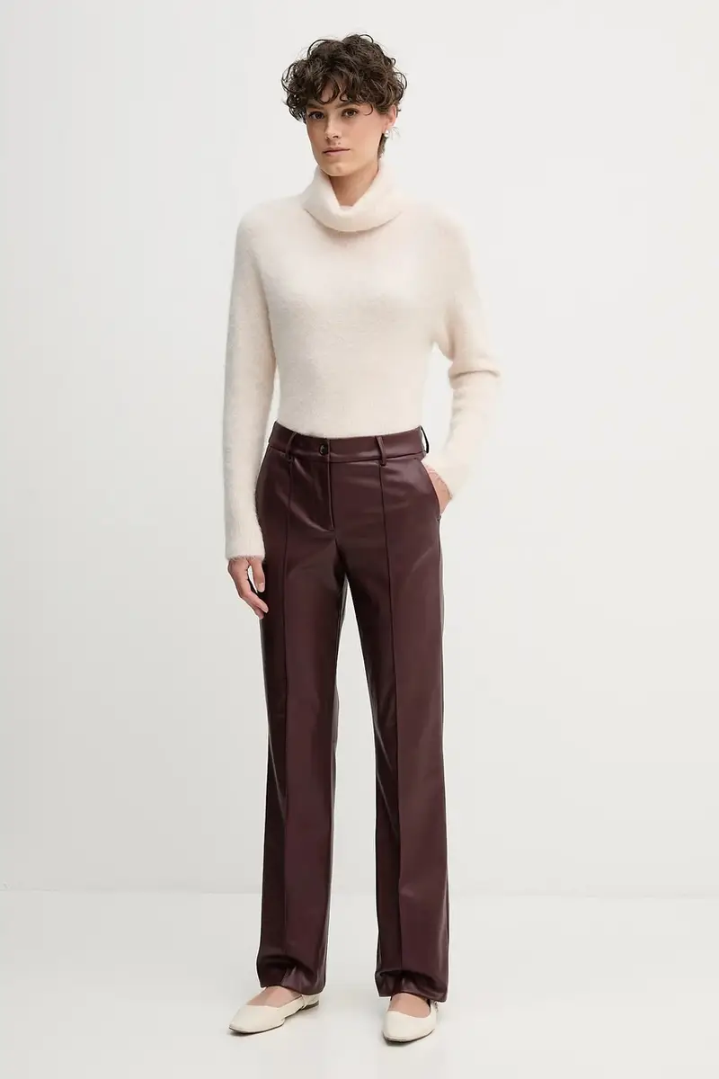 maglione con alpaca colore beige S9YBFNOME miniatura 2