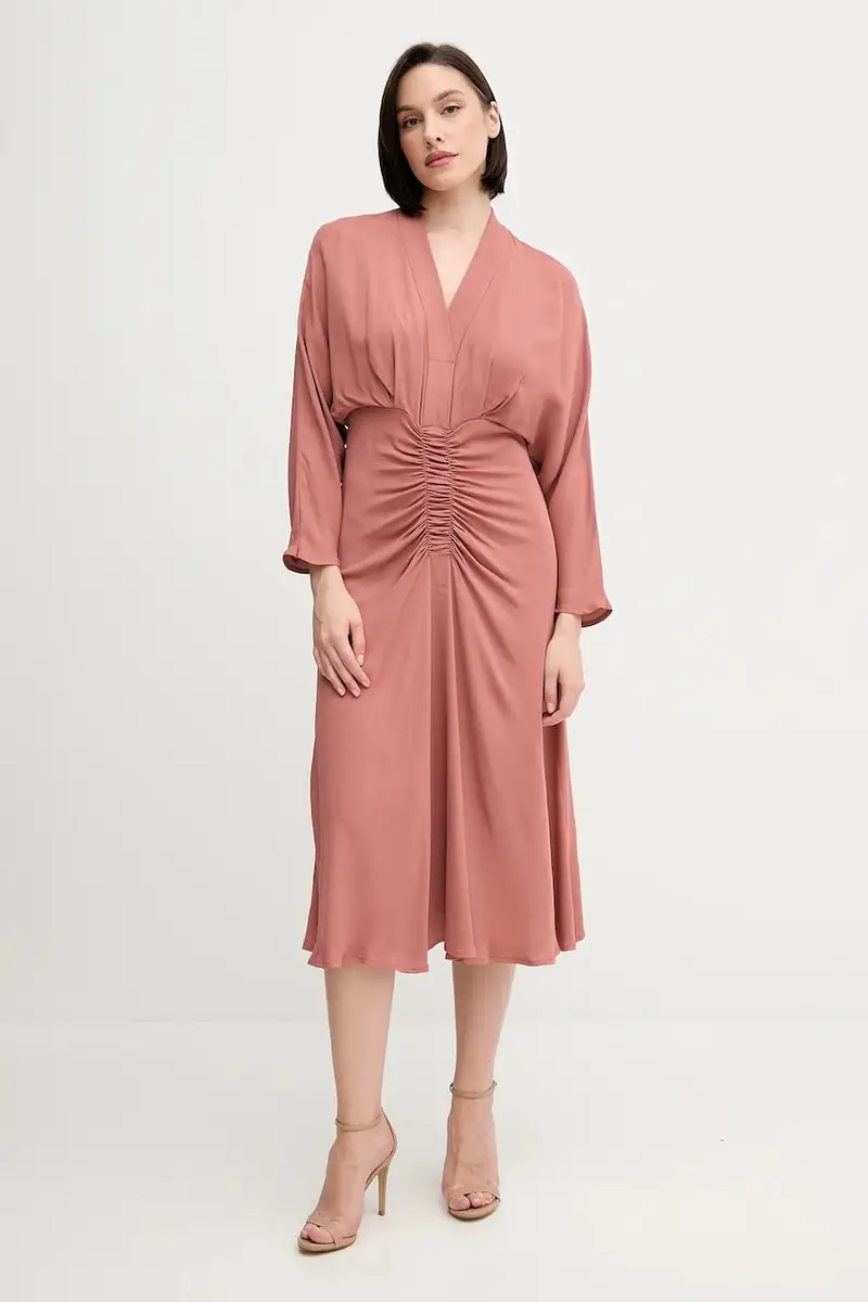 vestito colore arancione S31XBESARAH