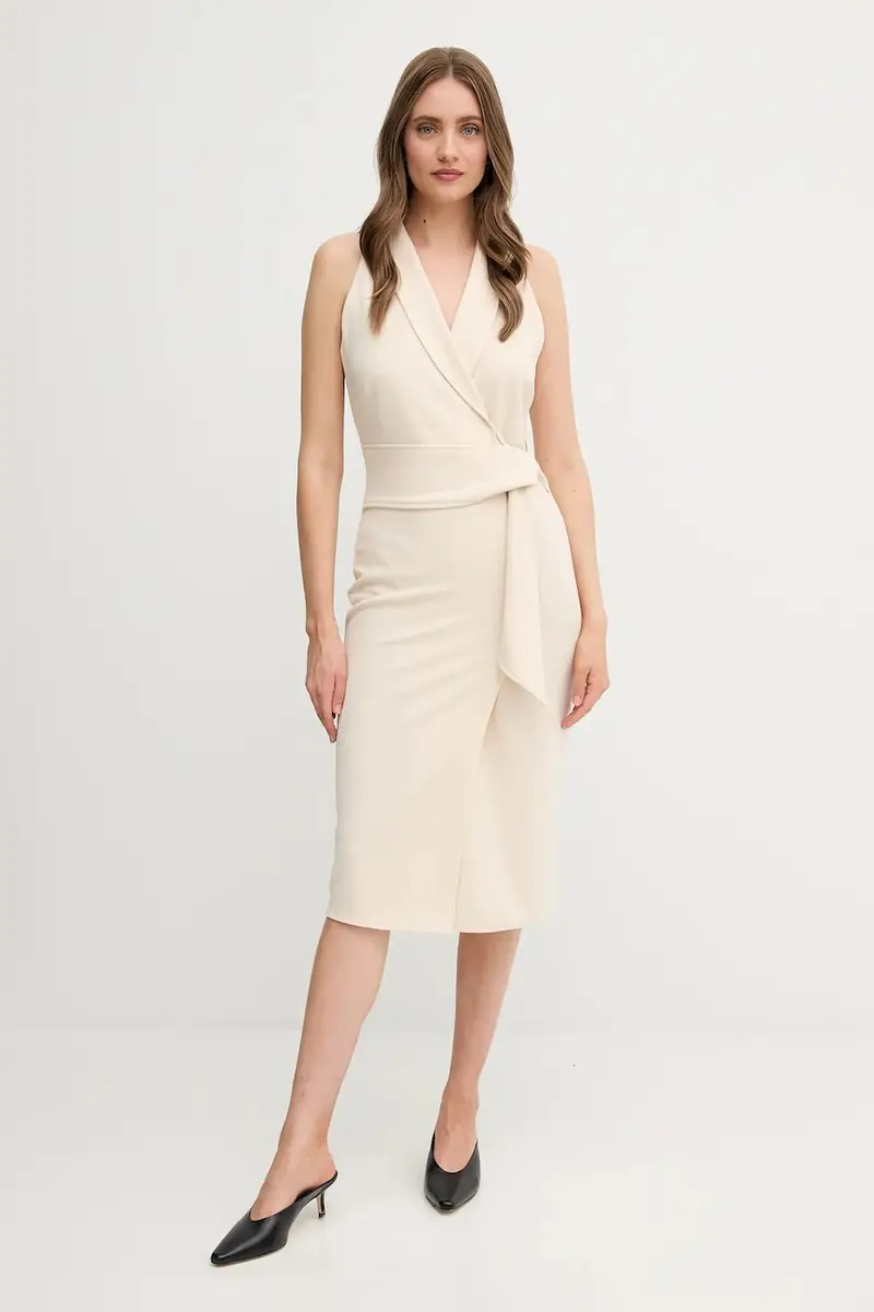 vestito colore beige S18XBESAY