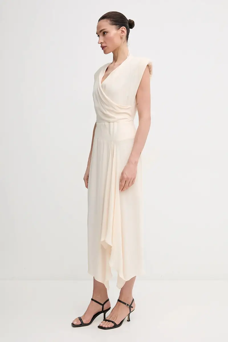 vestito colore beige S23XBEBONACCORTI