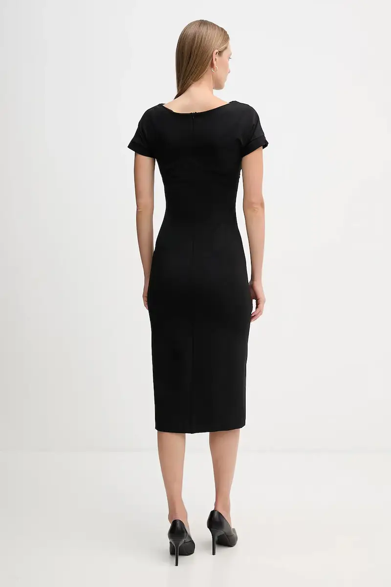 vestito colore nero S23YBFBOMBO miniatura 3