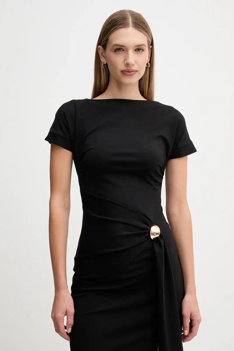 vestito colore nero S23YBFBOMBO miniatura 4