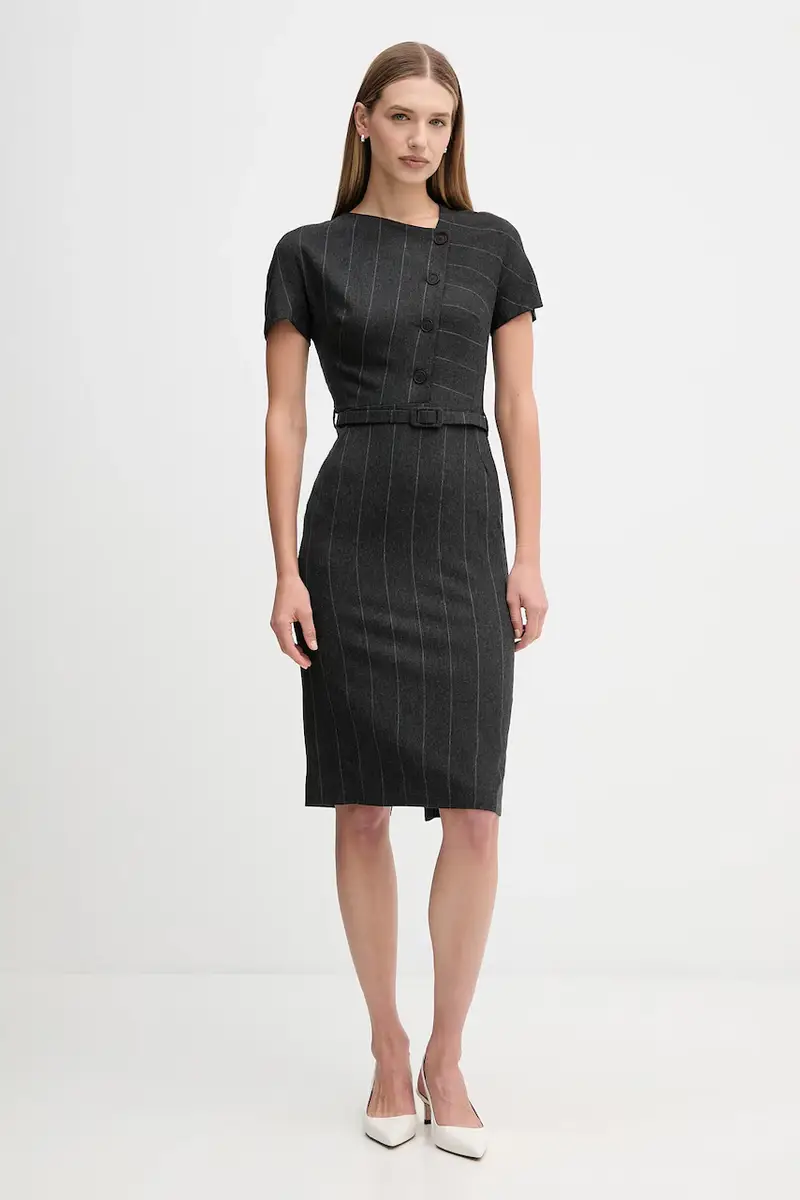 vestito con lana colore grigio S23YBFBICCHIERE