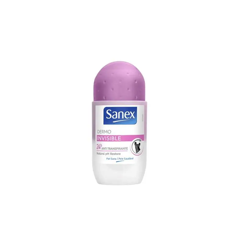 Sanex Deodorante e Antitraspirante Dermo Invisible Roll-on 50 ml
